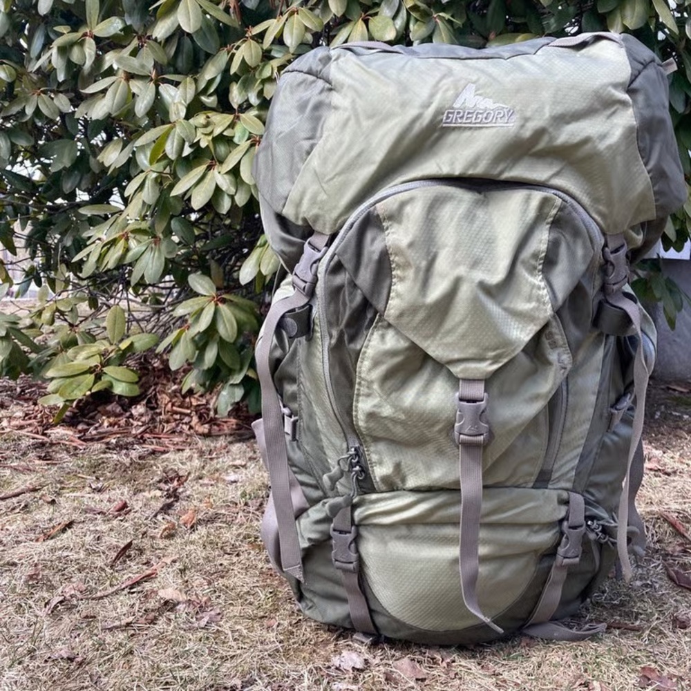 Gregory Olive Green/Taupe Hiking Backpack